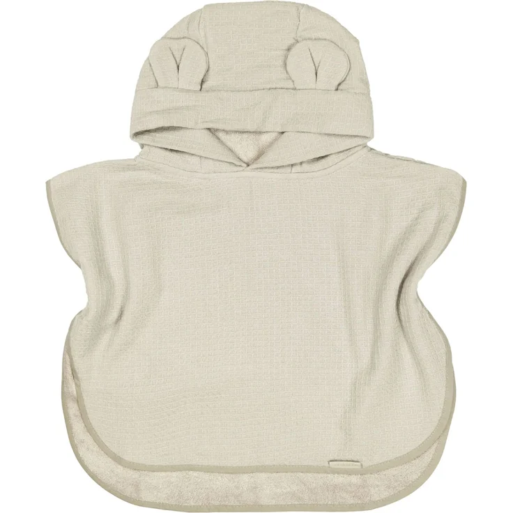 Bamboom Badeponcho Baby 0–2 Jahren - Bambus Waffel