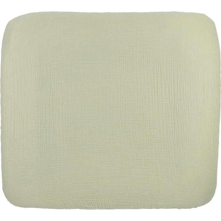 Meyco Wickelauflagenbezug - Pre-Washed - Soft Oliv – Bild 2