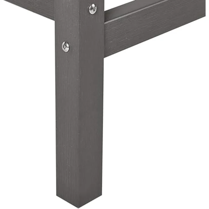 Garten Bartisch ADIRONDACK 60 cm 59 cm Kunststoff Dunkelgrau – Bild 6