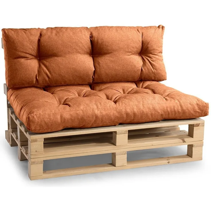 FAVRE Palettenkissen Palettenkissen PPI (Set (Sitzkissen 120x80 +Rückenlehne 120x40)