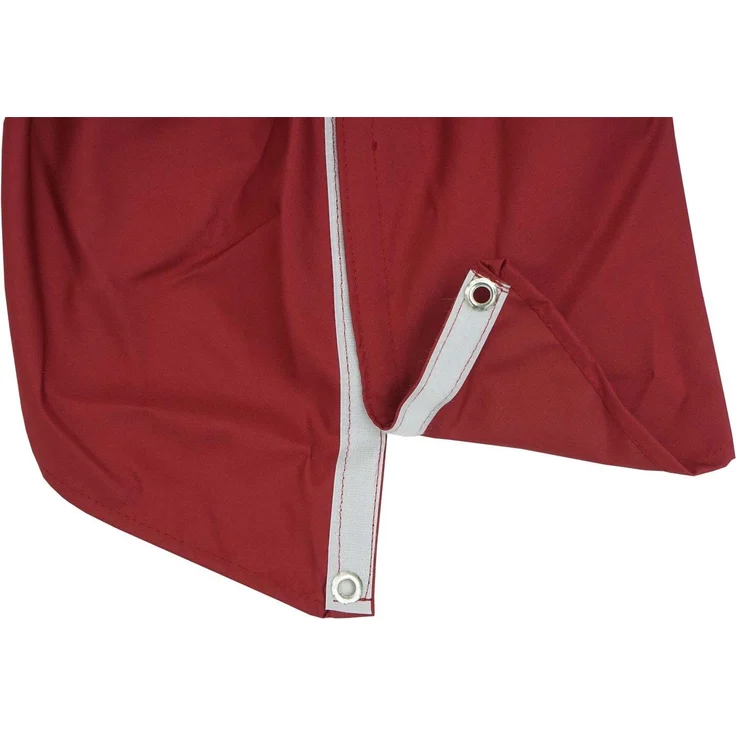Sonnenschirmbezug HWC-A96, 8 Streben rund Ø3m 220g/m² Polyester, Ersatz-Bezug z.B. für Ampelschirm HWC-A96 ~ bordeaux – Bild 6