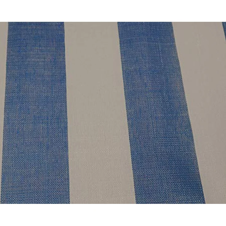 Angerer Freizeitmöbel GmbH Balkonsichtschutz Standard - Senkrechtmarkise für Sicht- und Sonnenschutz - Montage ohne Bohren und Dübeln - ideale Balkonmarkise für Mietwohnungen (Blau-Weiß, 120 cm) – Bild 9