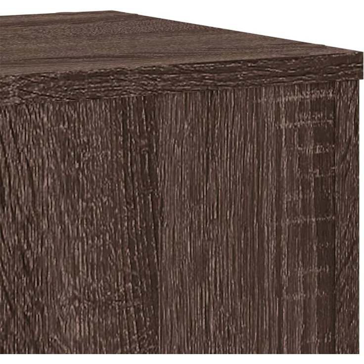 vidaXL Pflanzenständer 2 Stk. Braun Eiche 30x30x50 cm Holzwerkstoff 852921 – Bild 7