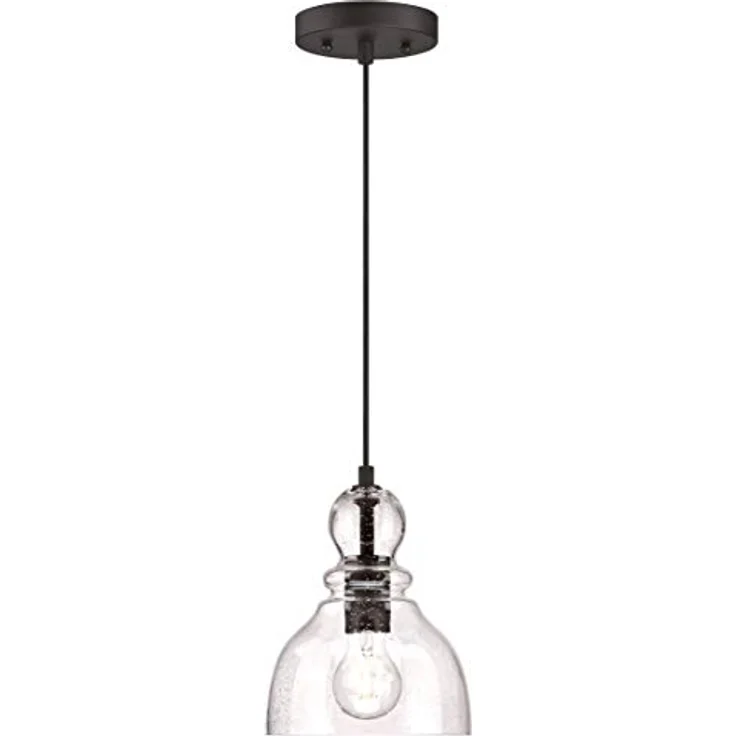 Westinghouse Hängeleuchte Fiona, bronzefarben geölt, Ø 18 cm, Pendelleuchte – Bild 3