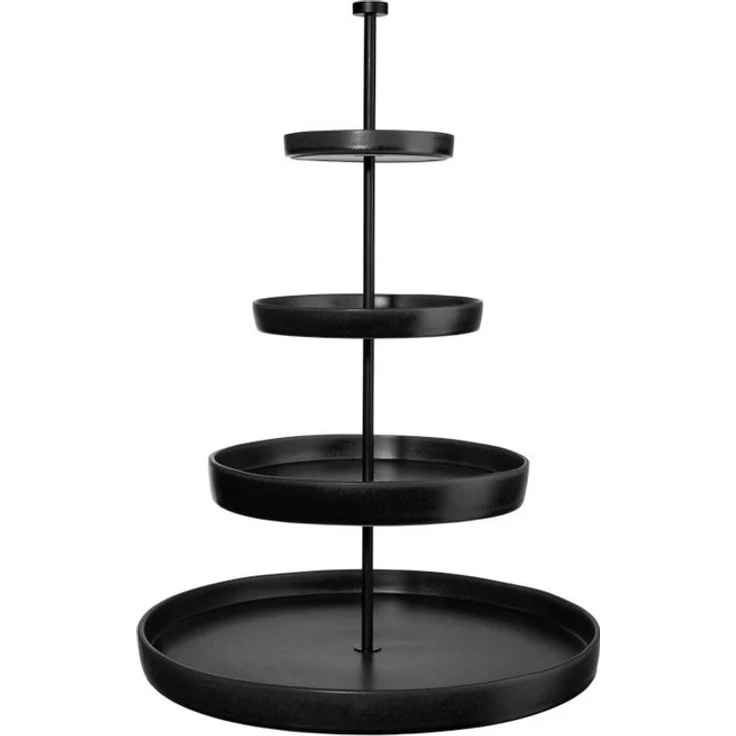 Asa Etagere Grande Nero Flach Black Iron (4-stufig) (61cm) 92153174 – Bild 1