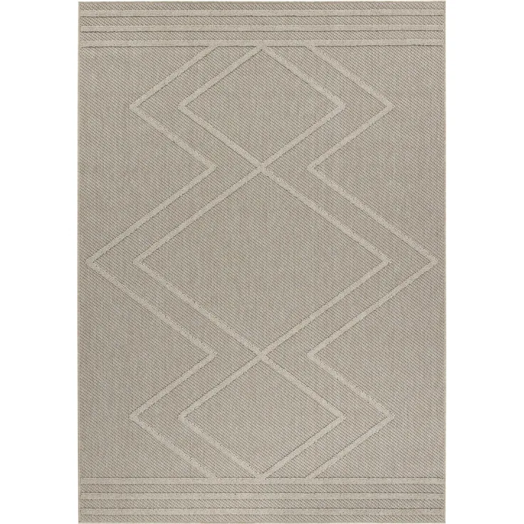 Outdoor Teppich Piero rechteckig - 120x170 cm - Beige