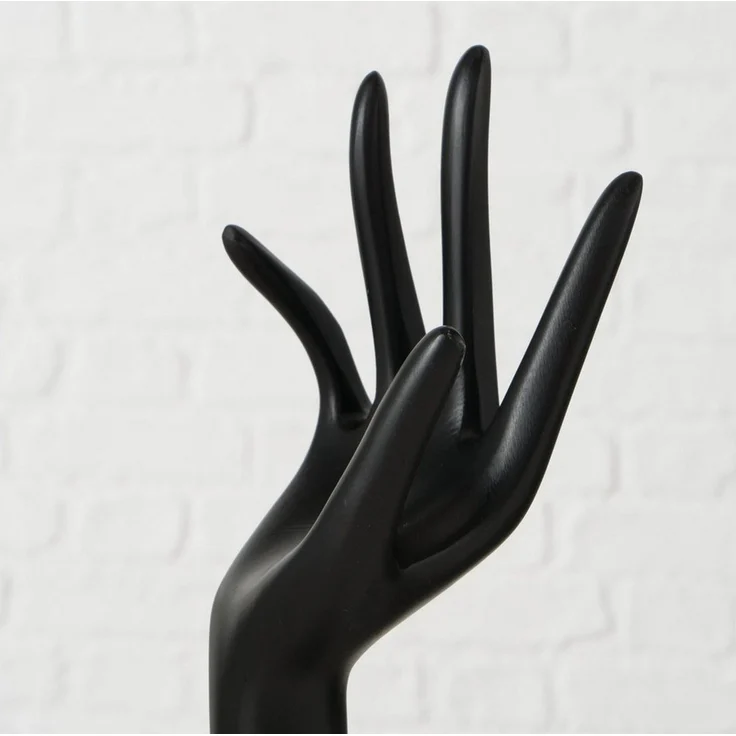 BOLTZE GRUPPE Schmuckständer Boltze Schmuckhand schwarz 34cm aus Kunstharz – Bild 4