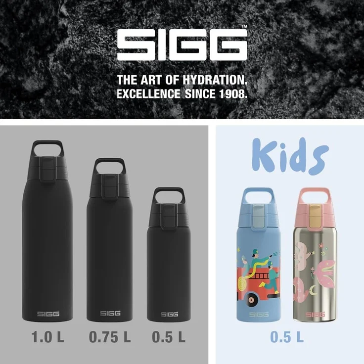 SIGG 6053.10 0 75 l Schwarz Edelstahl 8 h 54 h Camping – Bild 6