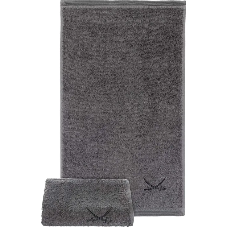Sansibar Sylt Gästehandtuch Gästetuch SANSIBAR BL 30x50 cm grau