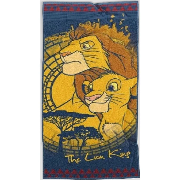 Lion King Strandtuch – 70x140 cm, 100% Polyester für den perfekten Strandtag