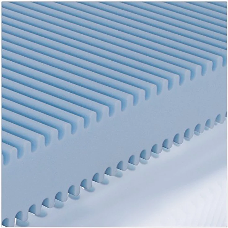 Französische Matratze 140 x 185 x 14 cm Orthopädisch mit Medizinprodukt, Platte aus Waterfoam milbendicht und Futter aus Atmungsaktiv, Matratze außerhalb Maßnahme aus Polyurethan für Bett der – Bild 6
