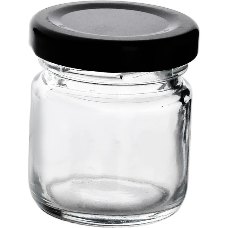 Aufbewahrungsglas glas Basic Kitchen 75Ml 4,8x4,8x5,5 transparent 1pc – Bild 1