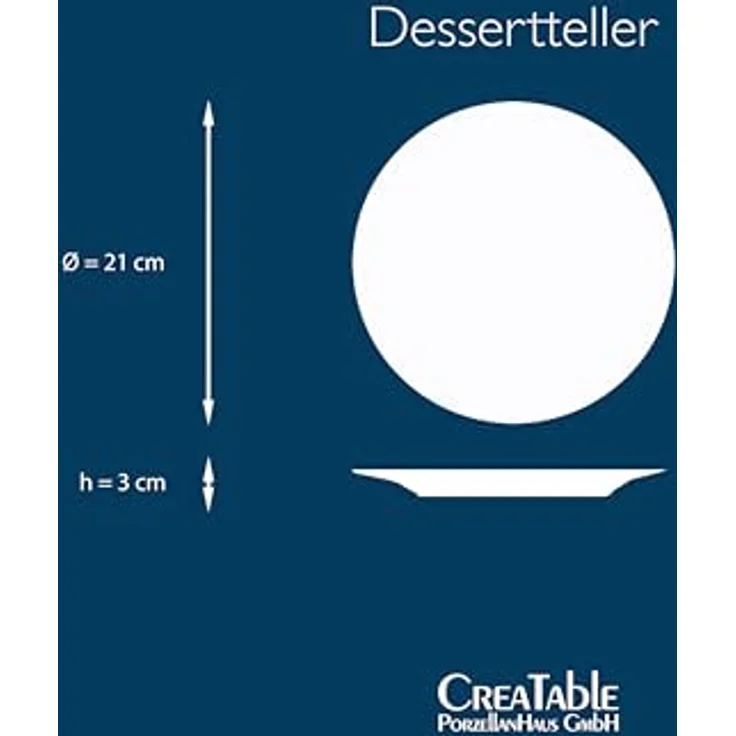 Nature Collection Water, Dessertteller 6-tlg (mo) – Bild 5