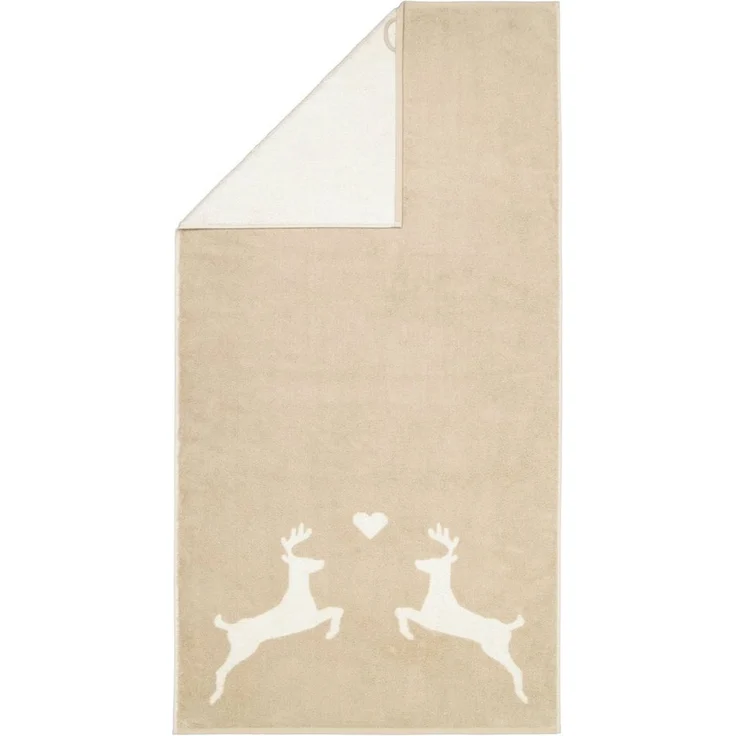 Cawö Duschtuch Alpenchic Natur (70x140 cm) 6228-70/140-33 – Bild 5