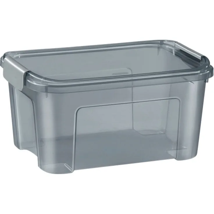 cep Aufbewahrungsbox Shadow 13 0 l - 27 7 x 38 9 x 19 5 cm grau-transparent