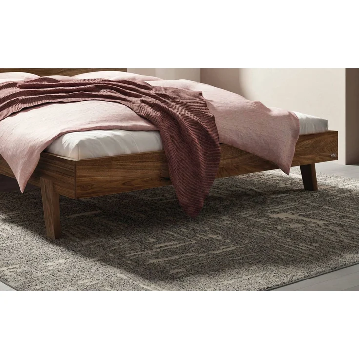 Hasena Massivholzbett Imperia Trento Nussbaum geölt 120x200 cm, Komforthöhe 25 cm – Trento – Bild 4