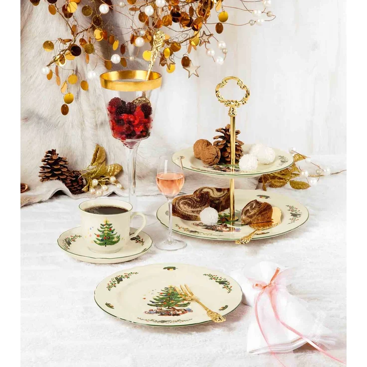 Seltmann Weiden Marieluise Weihnachten Frühstücksteller ø 20 cm 6er Set – Bild 2