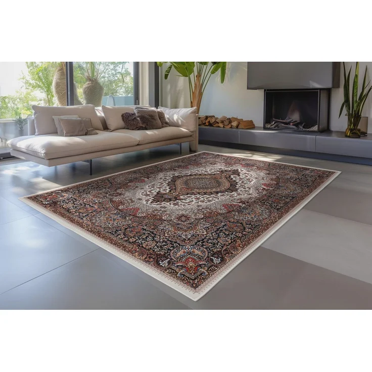 Kayoom Teppich Rocks 525, rechteckig, Höhe: 6 mm, Kurzflor, Orient Optik, Wohnzimmer – Bild 2