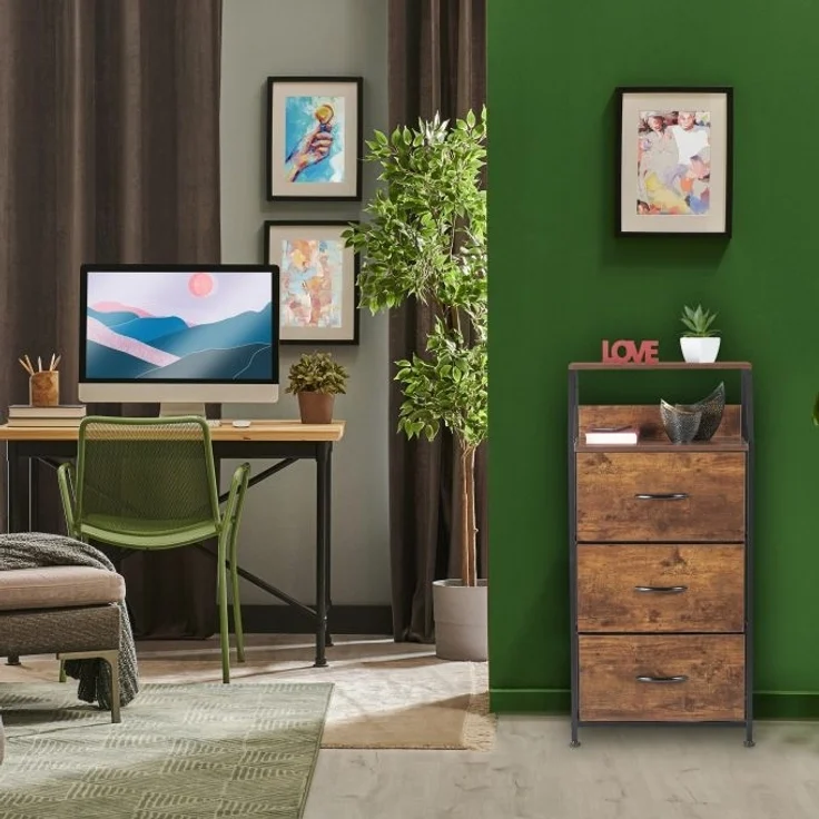 Standregal Industrial mit 3 Schubladen – Bild 2