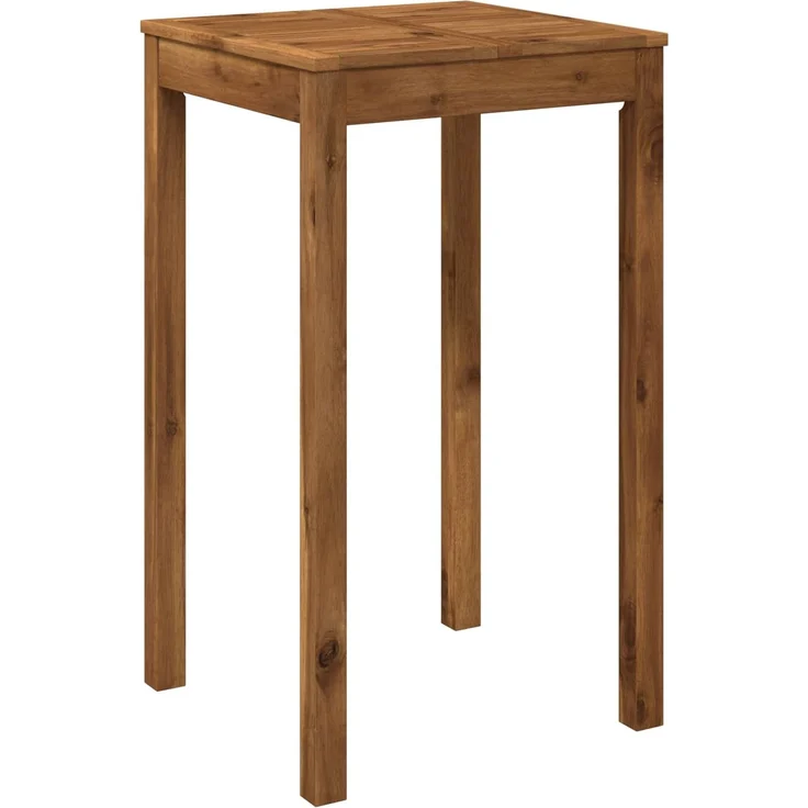 vidaXL Gartenbar-Tisch LAREN Natur 60 x 60,5 x 105 cm 901255 – Bild 2
