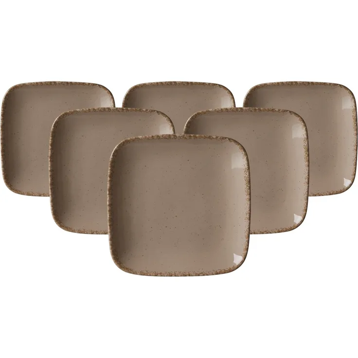 Ritzenhoff & Breker Casa Beilagenteller ø 14,5 cm 6er Set grau