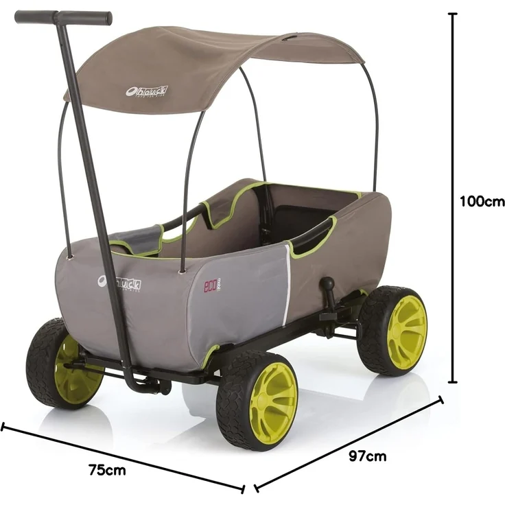 Hauck 'Eco Mobil' Bollerwagen mit Sonnendach – Bild 8