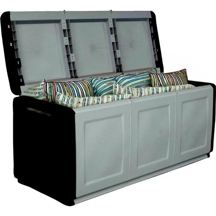 GarPet Gartenbox Gartenbox Aufbewahrungsbox 410 L Wetterfest Kissenbox Auflagen Box – Bild 1