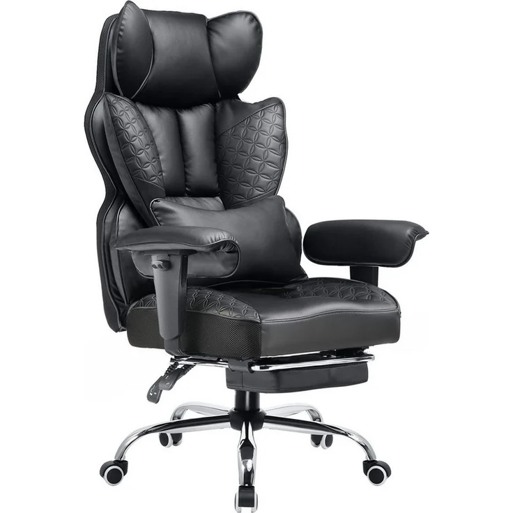 GTPLAYER Bürostuhl Gaming Stuhl Gamer Stuhl gaming stuhl Schreibtischstuhl Chefsessel, Bequeme Sitzkissen – Bild 5