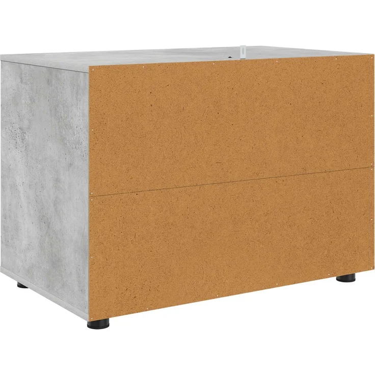vidaXL Aufbewahrungsschrank 80 x 48 x 57 cm Holzwerkstoff Betongrau 888820 – Bild 10