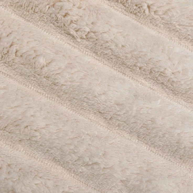vidaXL Überwurfdecke Beige 150 x 130 cm Fleece 42016821 – Bild 7