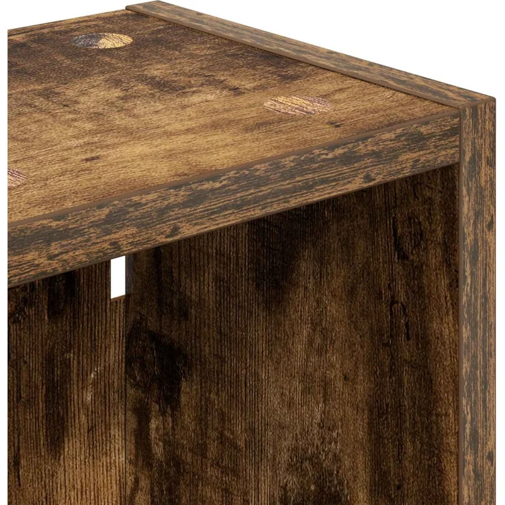 vidaXL Badezimmer-Wandschrank Geräucherte Eiche 20 x 16 x 62,5 cm 889307 – Bild 7