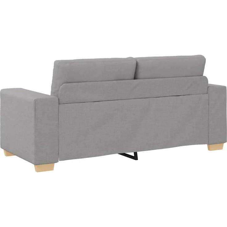 vidaXL Loveseat-Sofa Wolkengrau 180x77x82 cm Stoff 4105086 – Bild 6