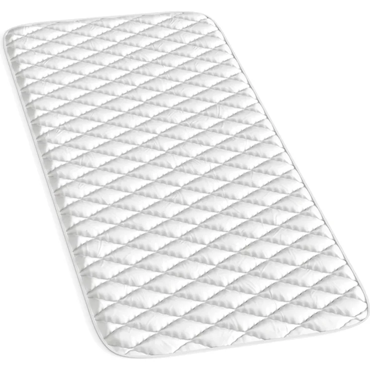 Matratzenschoner Weiß 90 x 200 cm waschbar bis 60°C trocknergeeignet Vitalispa