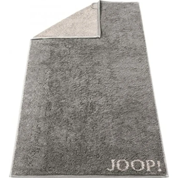 JOOP! Badematte Classic Graphit/Sand, 80x50 cm, 100% Baumwolle, pflegeleicht, Made in Germany – Bild 2