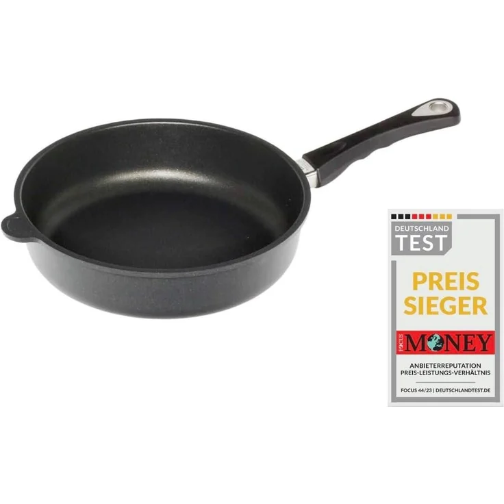 Amt Schmorpfanne, Aluminium-Sonderlegierung, Schwarz, ø28 cm, 7 cm hoch – Bild 6