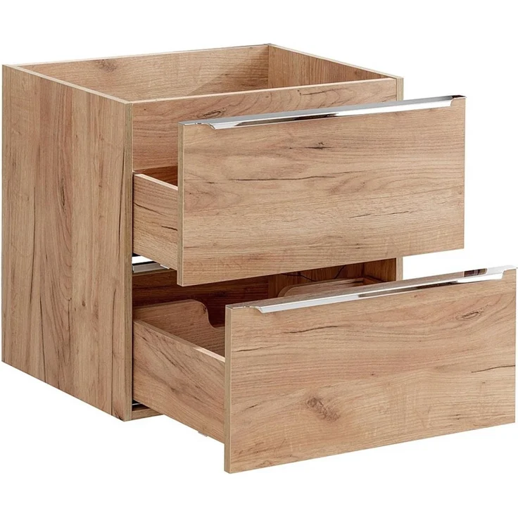 Waschtischunterschrank 60cm TOSKANA-56 in Wotaneiche Nb. B/H/T ca. 60/57/46cm – Bild 2