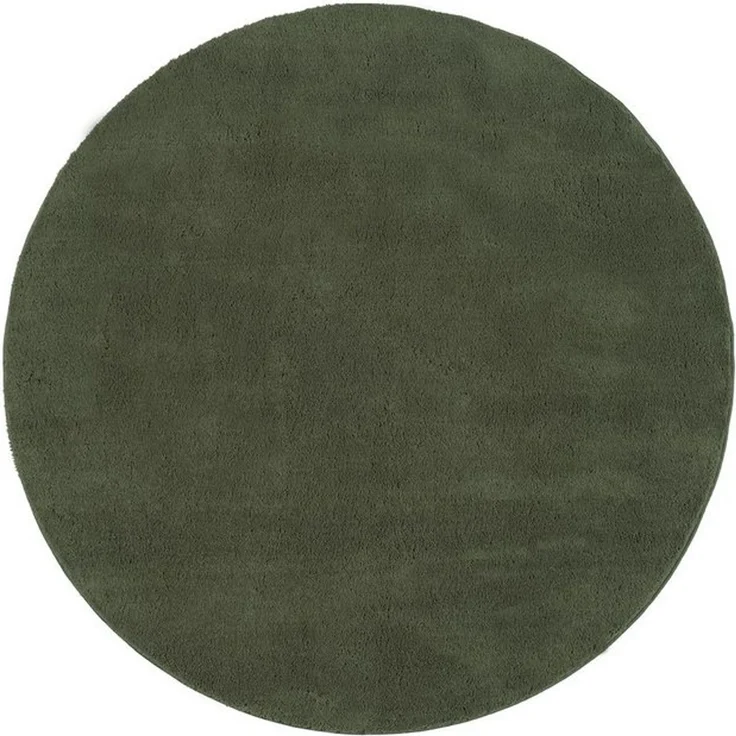 the carpet Teppich Relax round, rund, Höhe: 16 mm, waschbarer Wohnzimmer Teppich modern rutschfest – Bild 3
