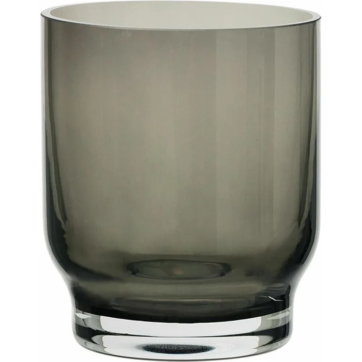 Blomus Trinkgläser 2er-Set Lungo, Wasserglas, Gläser, Glas farbig, Smoke, 250 ml, 64172