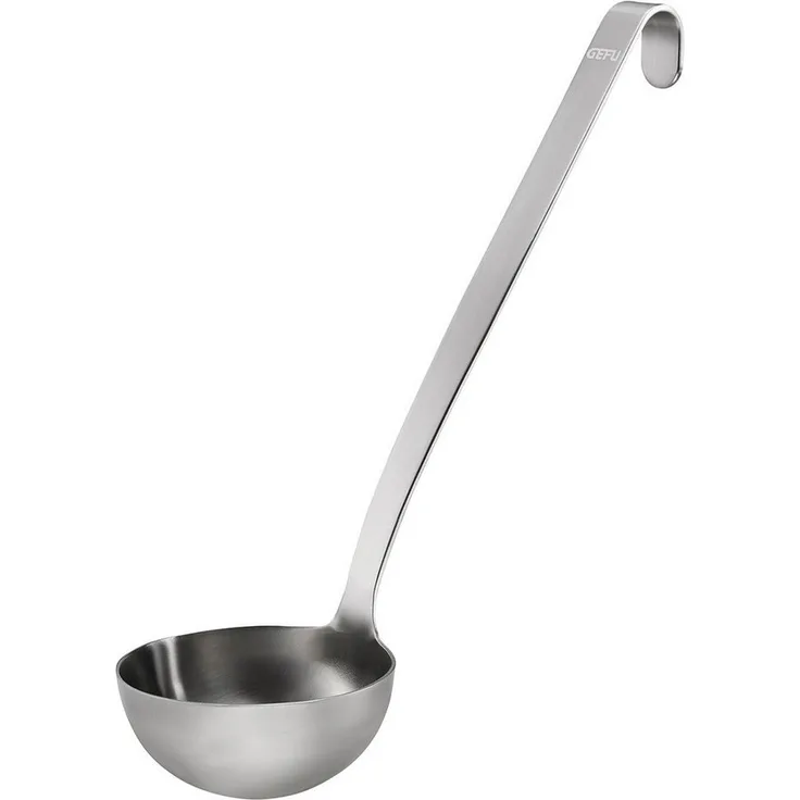 Gefu baseline 31,4 cm Stahlkelle, Vase, Löffel