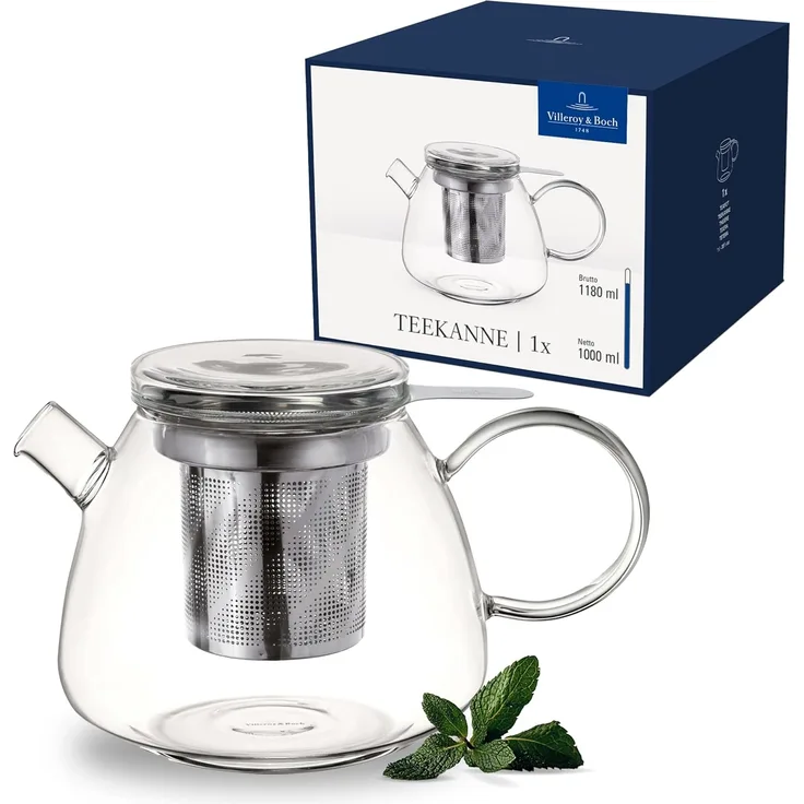 Villeroy & Boch Artesano H&C Teekanne mit Sieb 1 l