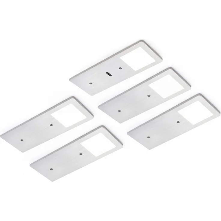 AstraLED SE Set-5 Unterbodenleuchten im Aluminiumgehäuse 3000 K warmweiß / Nischenleuchten / Lumica