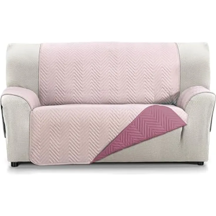 Martina Home Milano 2-Sitzer-Sofabezug – Aubergine/Lachs