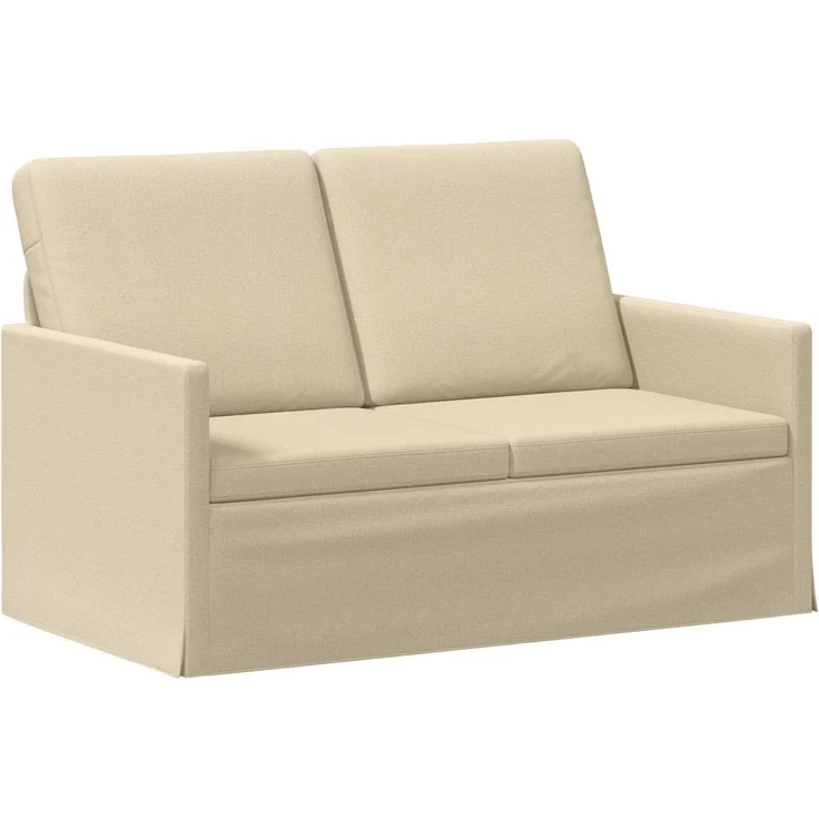 vidaXL Sofa-Set 2 pcs Creme Stoff 3433141 – Bild 3