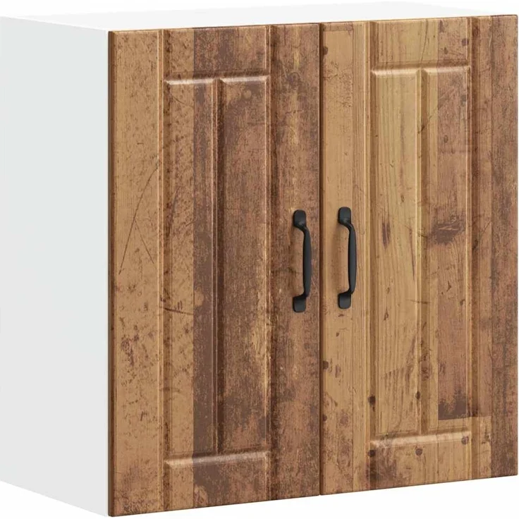 vidaXL Küchen-Hängeschrank Lucca Altholz-Optik Holzwerkstoff 853825 – Bild 1