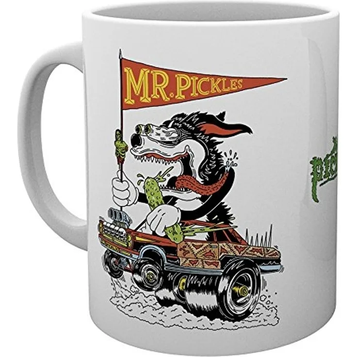 GB eye Ltd Mr. Pickles, Hot Rod, Tasse, Keramik, Verschiedene, 15 x 10 x 15 cm
