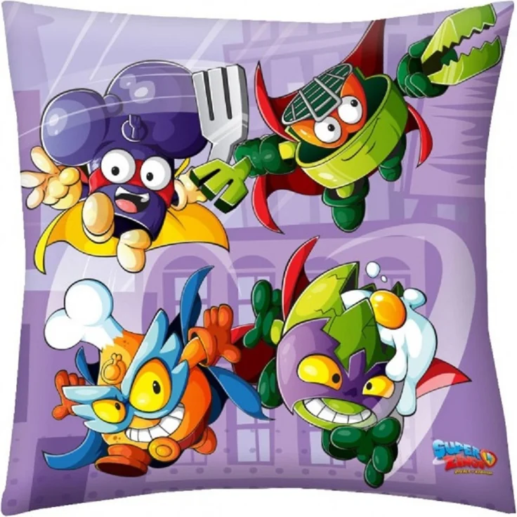 Super Zings Dekokissen Kuschelkissen (1 Stk.) 40 x 40 cm aus Polyester