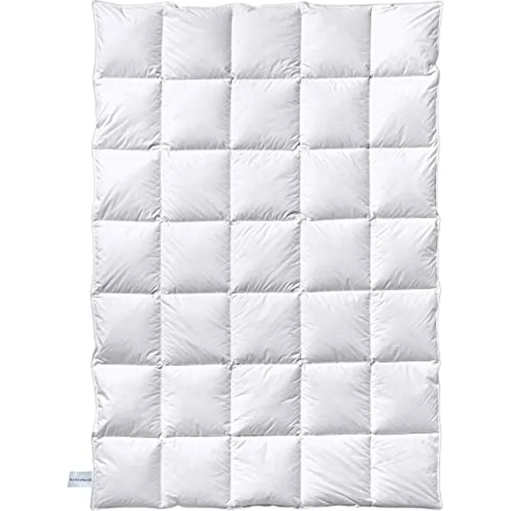 Billerbeck Daunendecke Dorothea 90 Wärmestufe mittel (M), Größe Decke 135x200 cm