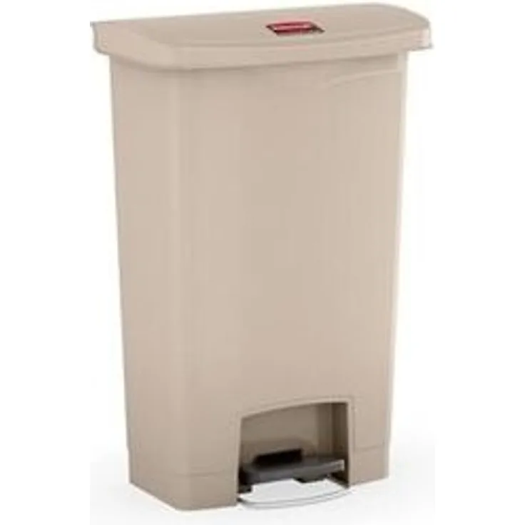 RUBBERMAID Tretabfalleimer Slim-Jim - 50 L beige.