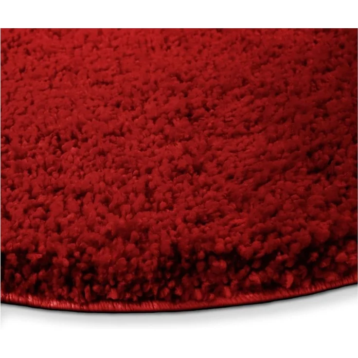 Karat Badematte Karat Hazy Rund, Viele Farben & Größen, Polyester, rutschfeste Latexbeschichtung, waschmaschinenfest, Polyester, extra weicher Flor – Bild 2