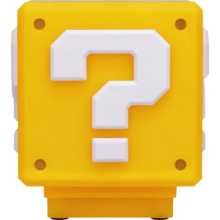 Paladone Stehlampe Super Mario Tischlampe Mini Fragezeichen-Block – Bild 9